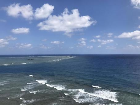 東平安名崎 宮古,ひがしへんなざき,海の写真素材