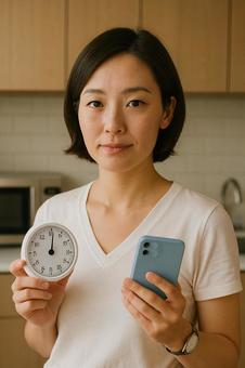 効率化を重視する女性 効率化を重視する女性の写真