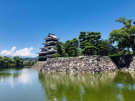 松本城 松本城 松本城,国宝松本城,長野県の写真素材