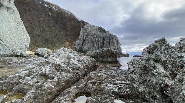 仏ヶ浦(青森県) 仏ヶ浦(青森県) 仏ヶ浦,奇岩,海の写真素材