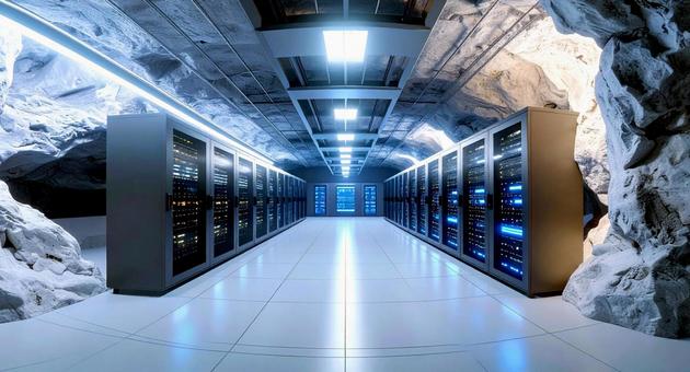 洞窟サーバールーム 洞窟サーバールームの写真