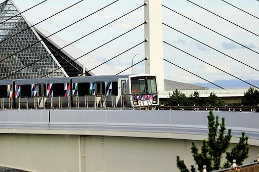 Photo, train, transportation facilities, kanazawa, 