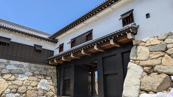 今治城-83 愛媛県,今治市,今治城の写真素材