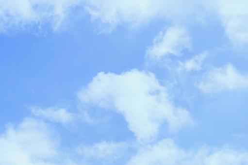 青空と雲の景色 青空と雲の景色の写真