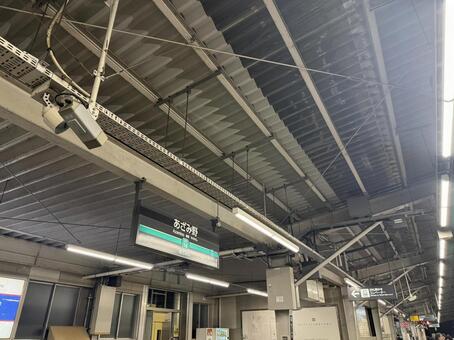 あざみの駅 あざみの,駅,あざみ野の写真素材