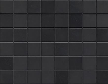 黒スクエアタイルの写真