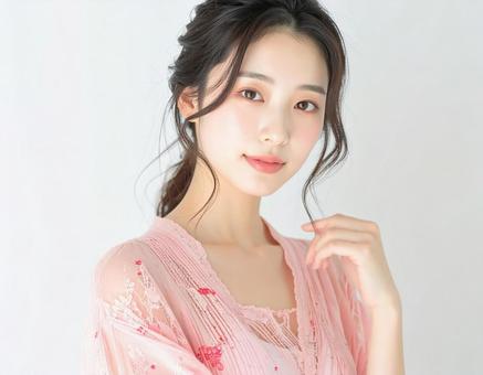 カメラ目線の女性 モデル カメラ目線の女性 モデルの写真