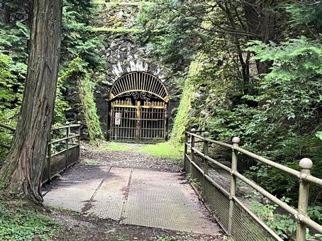 第三通洞 第三通洞 愛媛県,新居浜,別子銅山の写真素材