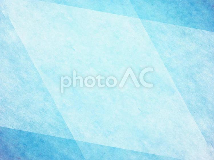 和紙　ひし形に重ねた薄い水色 和紙,紙,背景の写真素材