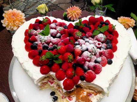 Photo, wedding, heart-shaped, sweets, 