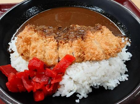 カツカレー カレー,カツカレー,とんかつの写真素材