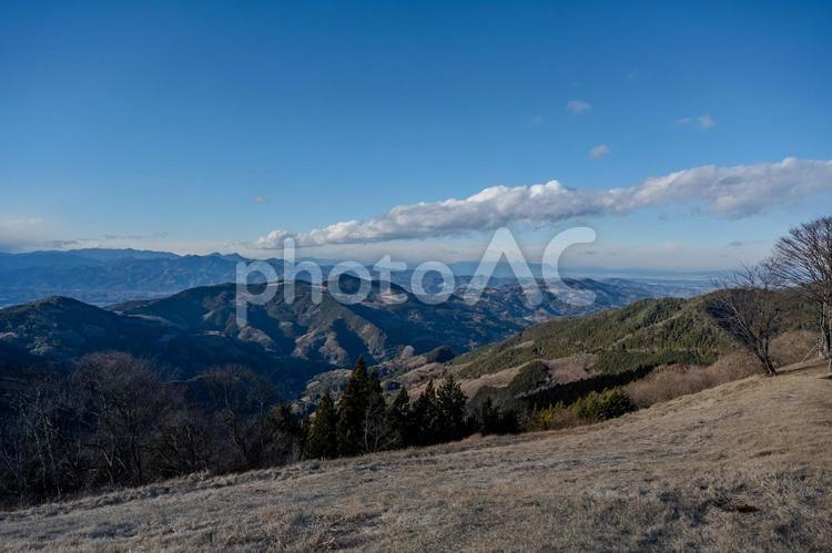 堂平天文台周辺の景色 堂平天文台,堂平山,山の写真素材