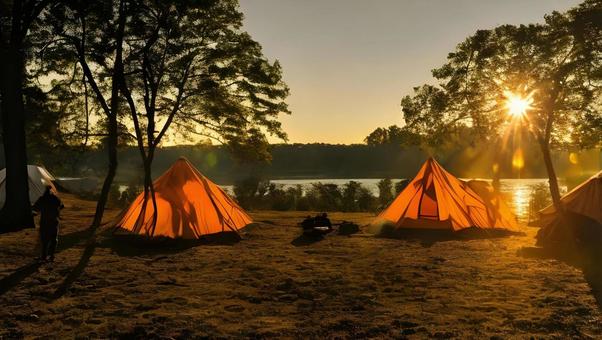 キャンプ キャンプ キャンプ,camp,テントの写真素材