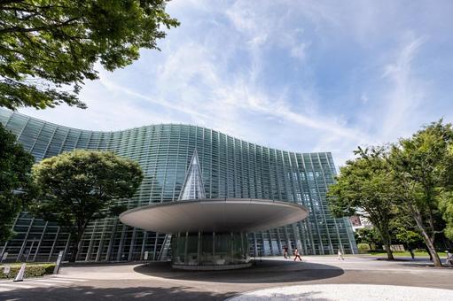 Photo, national museum of new art, port area, roppongi, 