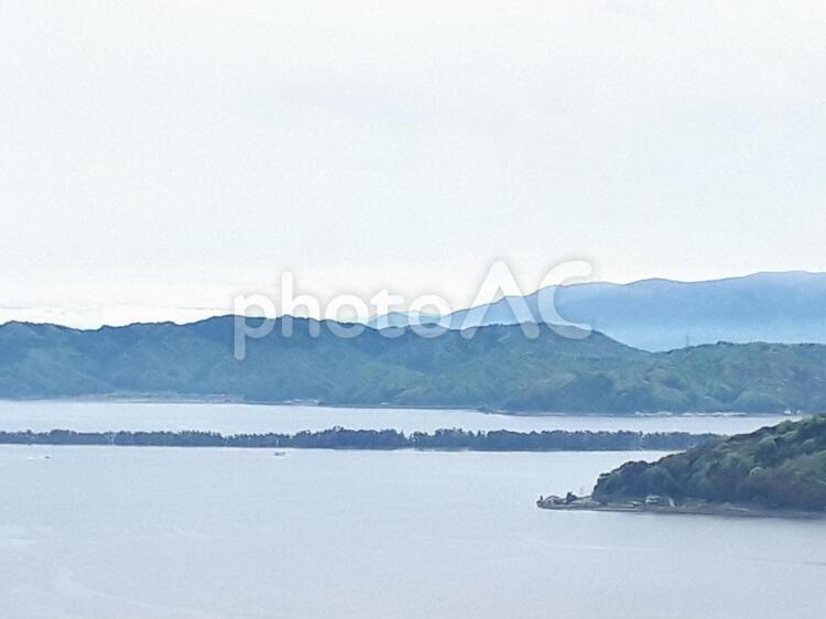 京都の風景・天橋立と海 風景,自然,海の写真素材