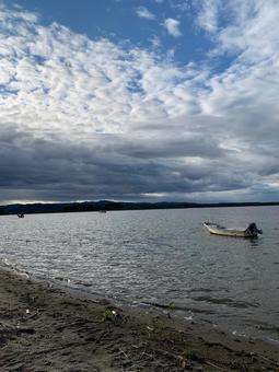 網走湖 網走湖の写真