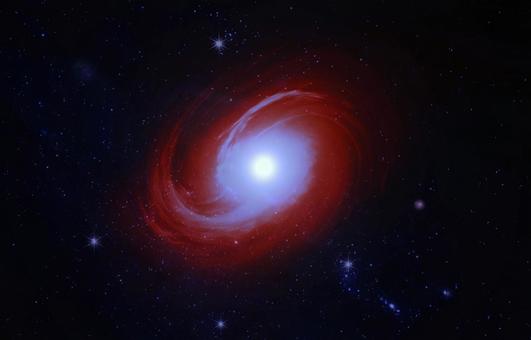 宇宙イメージ素材/渦巻き炎星雲 宇宙,渦巻き星雲,星空の写真素材