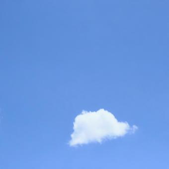 Photo, blue sky, sky, cloud, 