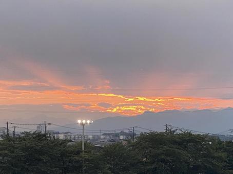 夕焼け 夕焼けの写真