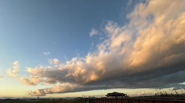 晩秋の雲 晩秋の雲の写真