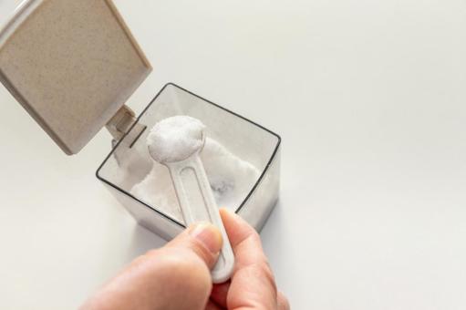 小さじ一杯の砂糖 砂糖,スプーン,小さじの写真素材