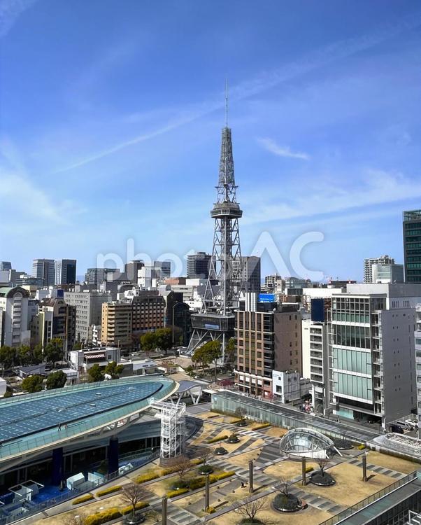 都会の街の風景 街並み,町並み,ビル群の写真素材