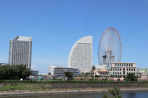 みなとみらい　街並み みなとみらい,横浜,ビルの写真素材