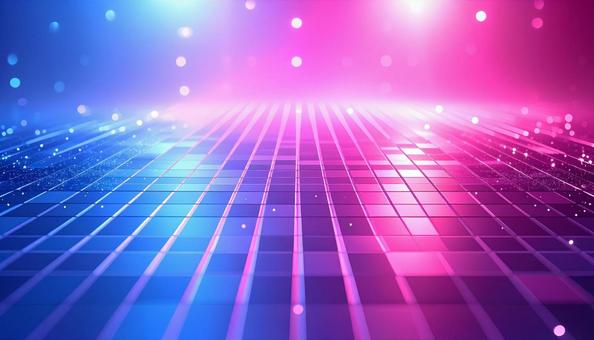 ピカピカ背景 ピンクから青色のグラデ ピカピカ背景 ピンクから青色のグラデの写真