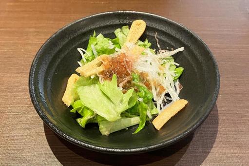 サラダ サラダ,レタス,大根の写真素材