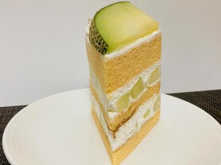 メロンのショートケーキ3 メロンのショートケーキ3 メロン,ケーキ,ショートケーキの写真素材