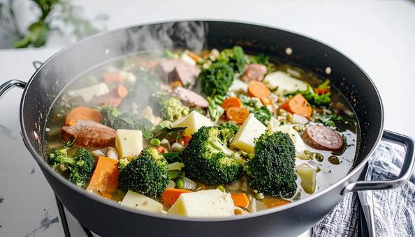 野菜たっぷりのポトフの写真