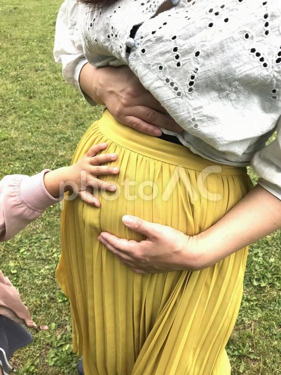 新しい命　妊婦 妊婦,妊娠,妊活の写真素材