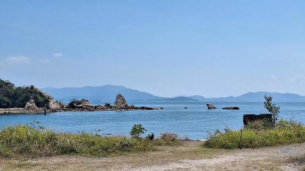 瀬戸内海 瀬戸内海 海,空,風景の写真素材