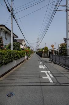 北本市の住宅地 北本市の住宅地 住宅,家,建物の写真素材