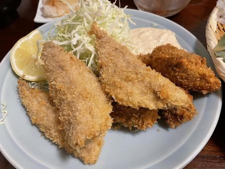 魚のフライ 魚のフライの写真