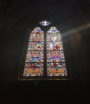 ステンドグラスの写真