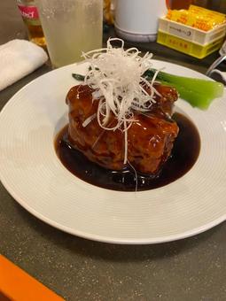 塊肉の酢豚 塊肉の酢豚の写真