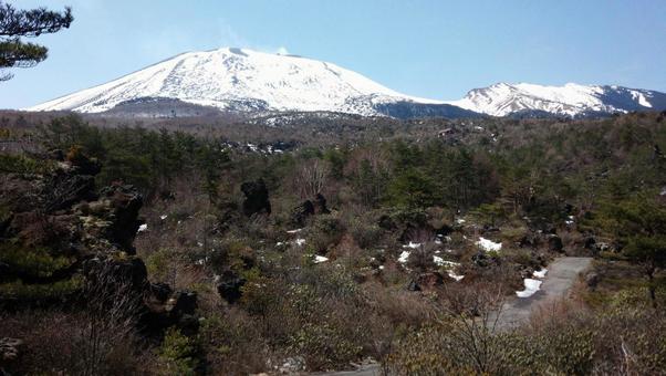 群馬県・鬼押出し・浅間山 群馬県・鬼押出し・浅間山の写真
