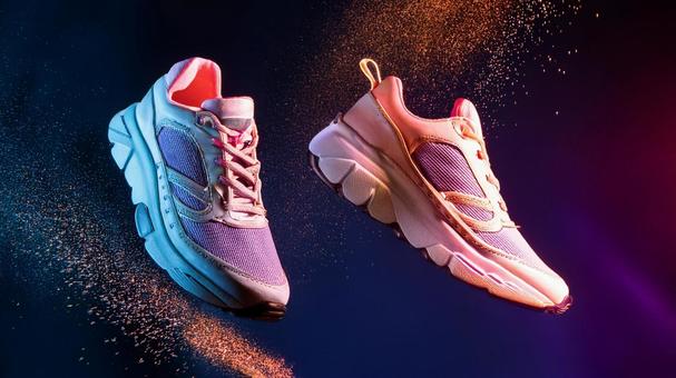 スポーツシューズ ファッション広告4 スポーツシューズ ファッション広告4の写真