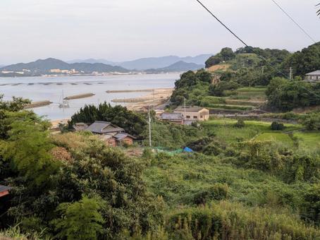 庵治半島の集落 庵治半島の集落の写真