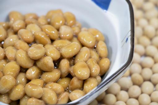 納豆 納豆,発酵食品,大豆の写真素材