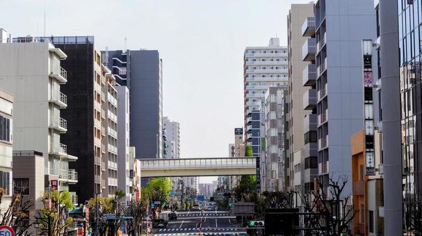 Kameido Station and surrounding area (Koto-ku, Tokyo), kameido station, around the station, townscape, JPG