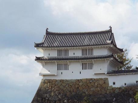 【風景写真】姫路城の風景 【風景写真】姫路城の風景 姫路城,世界遺産,国宝の写真素材