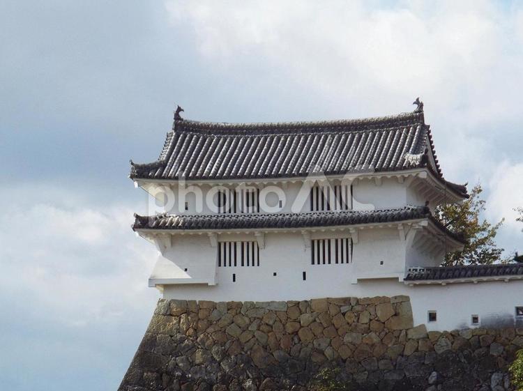【風景写真】姫路城の風景 姫路城,世界遺産,国宝の写真素材