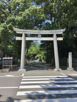 駿河国三之宮 御穗神社 駿河国三之宮,御穗神社,観光地の写真素材