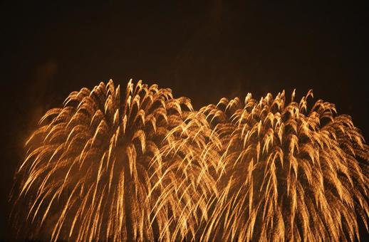 花火の背景素材１ 打ち上げ花火,花火,夏の写真素材