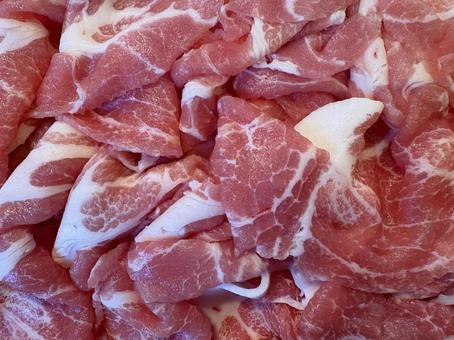 豚こま 豚こま 豚肉,豚こま,肉の写真素材