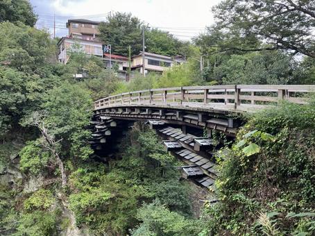 猿橋の風景(日本三奇橋) 猿橋の風景(日本三奇橋) 猿橋,橋,三奇橋の写真素材