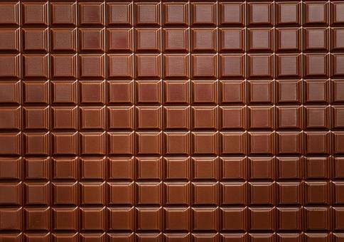 光沢あるチョコレート風ブロック 光沢あるチョコレート風ブロックの写真