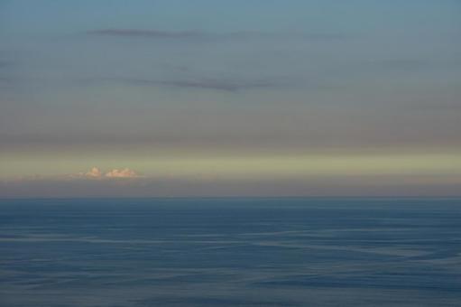 相模湾の夕景 相模湾の夕景の写真